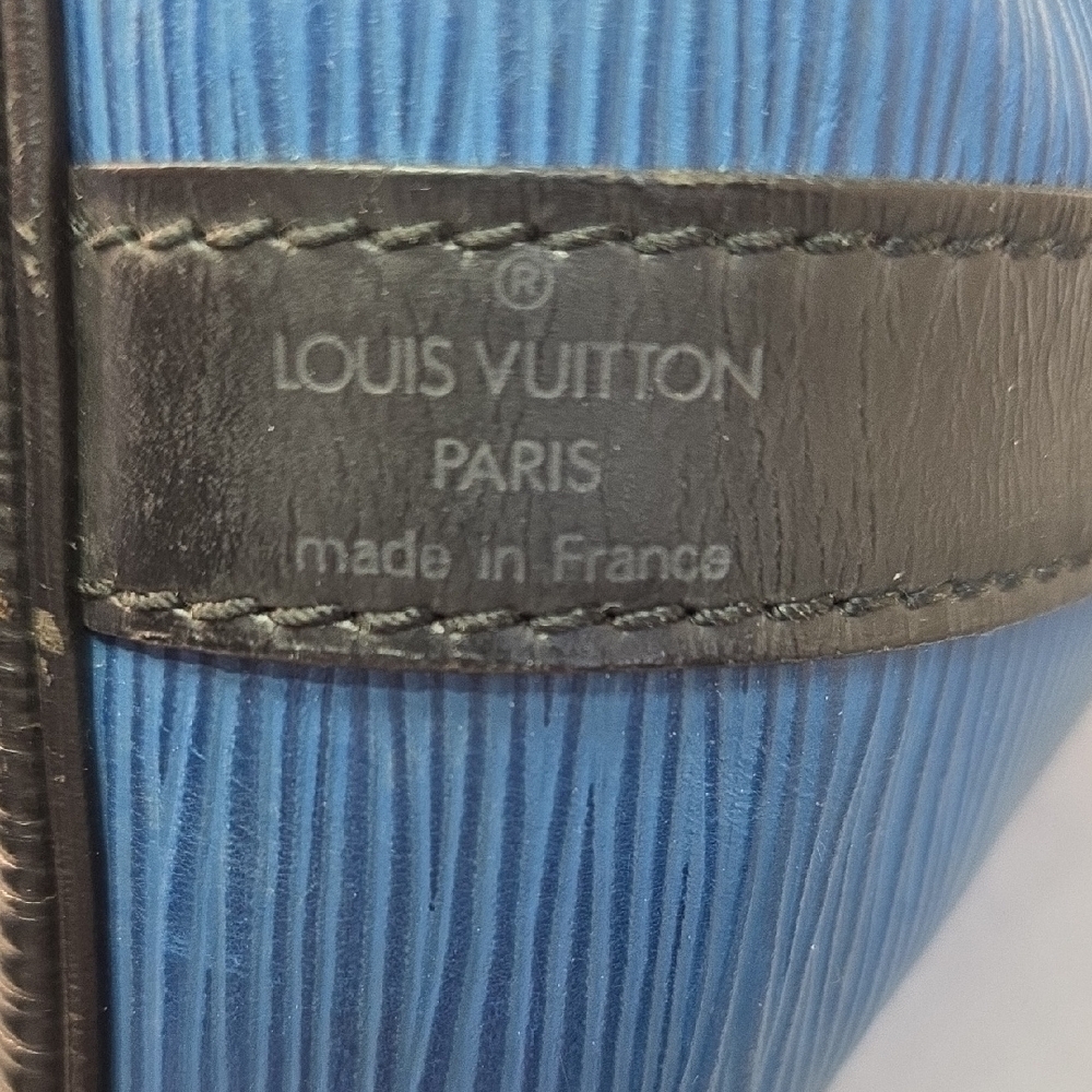 Louis Vuitton Epi Blue Bucket Bag With COA - Picture 7 of 15
